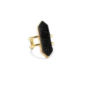 Bangle Collection - Magna Raven Quartz Ring