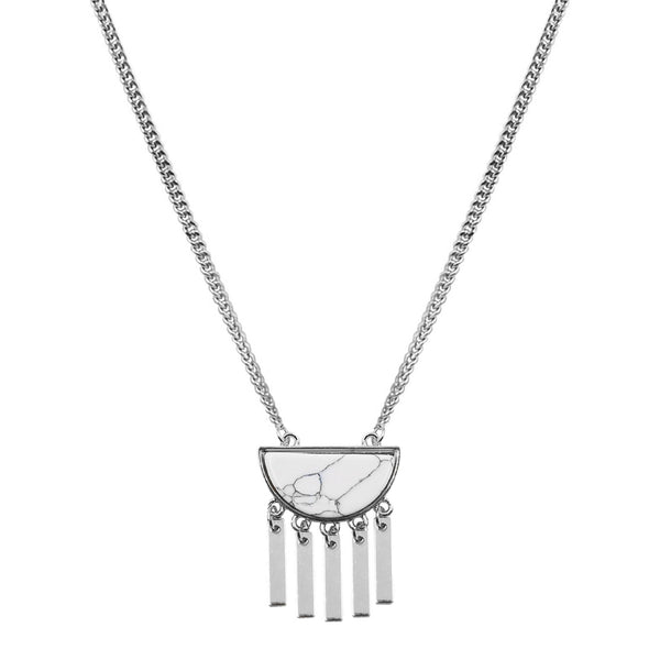 Bianca Collection - Silver Pepper Necklace