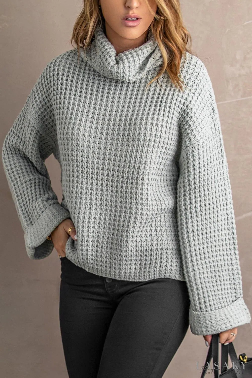 Turtleneck Knitted Sweater LC272659