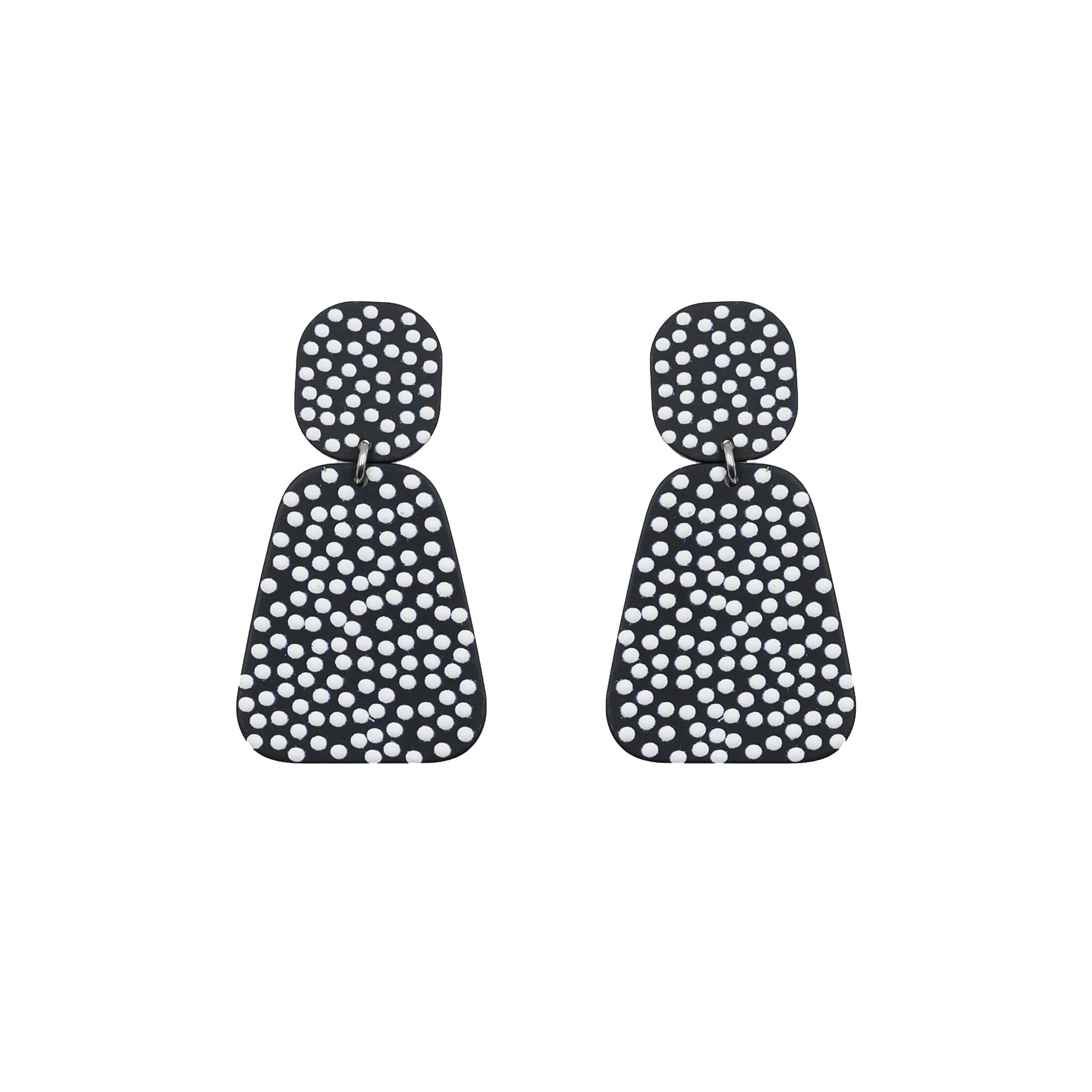 Rave Collection - Silver Dottie Earrings