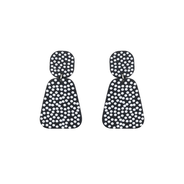 Rave Collection - Silver Dottie Earrings