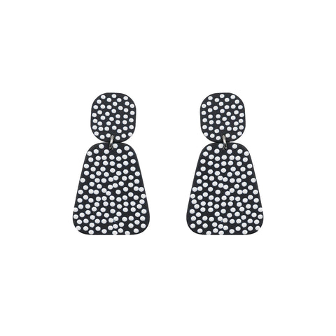 Rave Collection - Silver Dottie Earrings