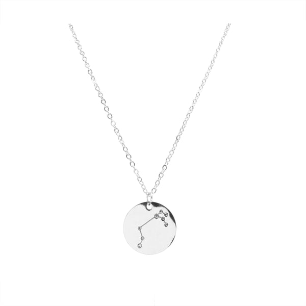 Zodiac Collection - Silver Aries Necklace (Mar 21 - Apr 19)